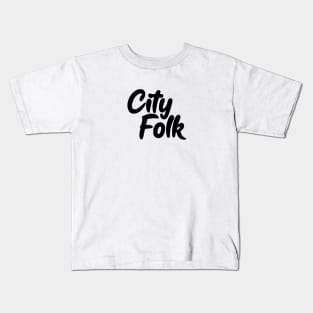 City Folk Logo Kids T-Shirt